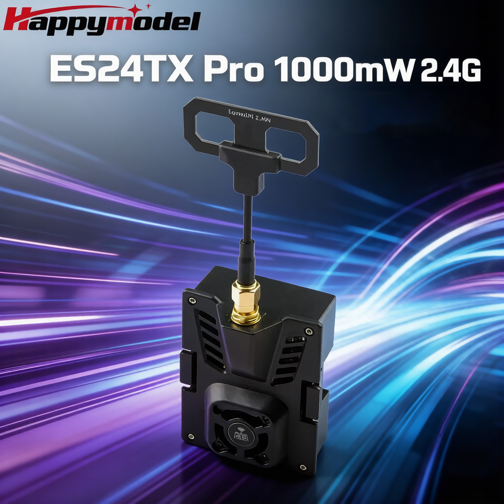 Happymodel Expresslrs Elrs Es24Tx Pro 1000Mw - وحدة إرسال HappyModel ES24TX Pro بقوة