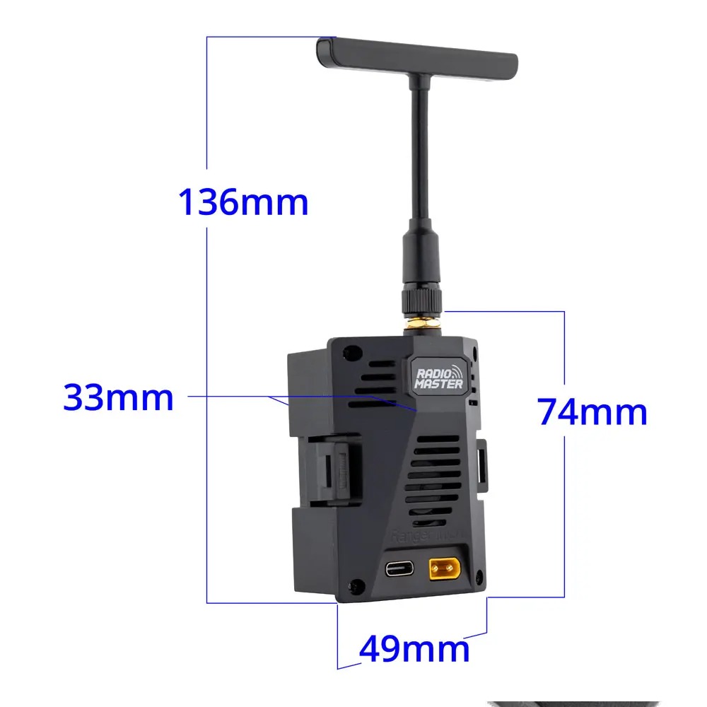 وحدة راديو ماستر رينجر مايكرو  - مراجعة Radiomaster Ranger 2.4Ghz Elrs Module وسعره